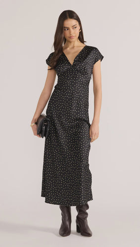 Mink Pink Jemma Polka Bias Midi Dress 2502764